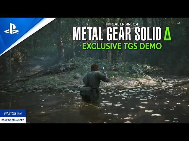 METAL GEAR SOLID DELTA Tokyo Gameplay Demo | ULTRA REALISTIC Unreal Engine 5 Stealth coming to PS5