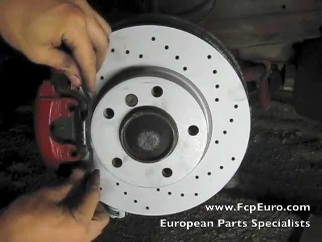 BMW 3-series Front Brake Replacement E36 - MillerTimeBMW DIY 13