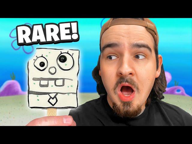 Opening Mystery SpongeBob Popsicle Figures! (Rare DoodleBob!)