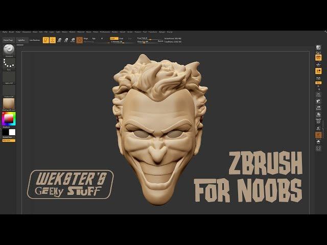 Zbrush tutorial for absolute beginners