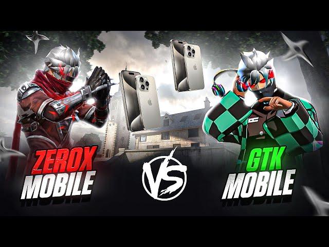 ZEROX Mobile Vs GTK Mobile | Epic Battle Ever