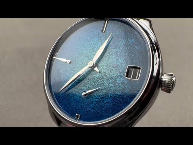 H Moser & Cie Endeavour Perpetual Calendar TANTALUM Enamel 1800-2000 H. Moser & Cie. Watch Review