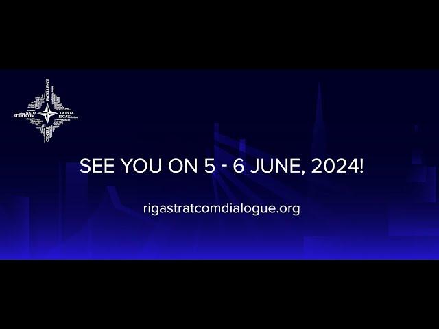 Save the date for the #RigaStratComDialogue 2024: see you on 5 - 6 June!