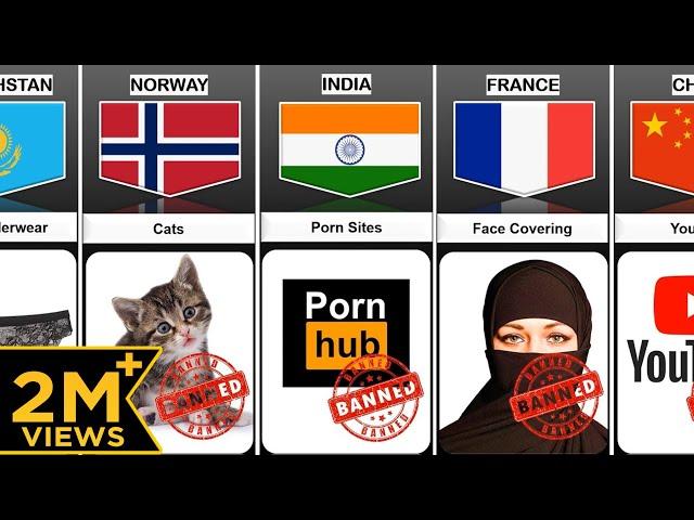 Ban Things from Different Countries | Things banned around the world