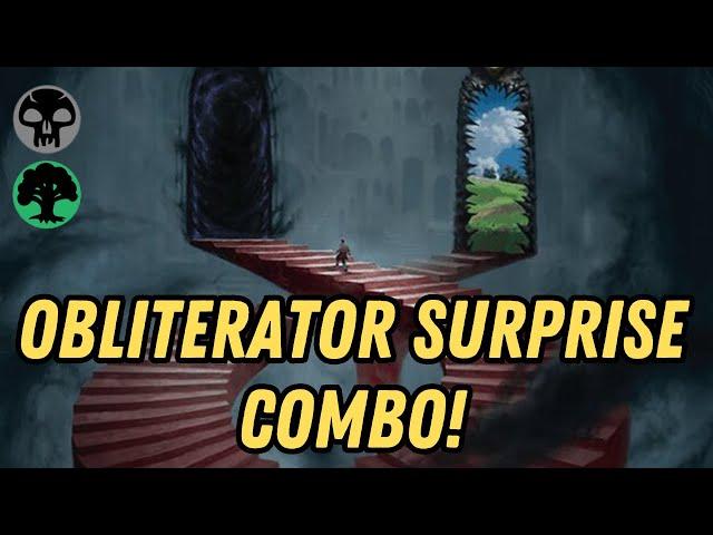 Instant Speed Obliterator Combo!  Duskmourn Standard MTG Arena.