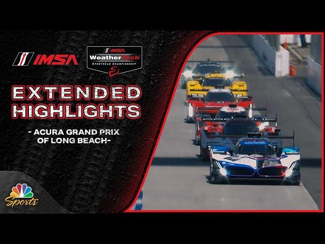 IMSA 2025: Acura Grand Prix of Long Beach | EXTENDED HIGHLIGHTS | 4/11/25 | Motorsports on NBC