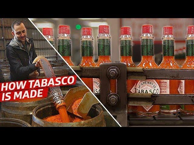 How the Tabasco Factory Makes 700,000 Bottles of Hot Sauce Per Day — Dan Does