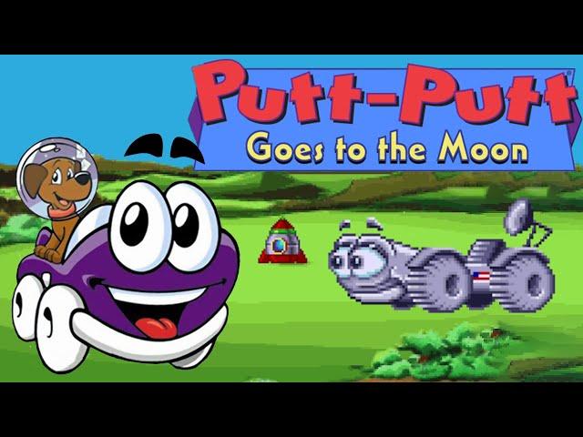 Putt-Putt Goes to the Moon  (1993, PC) - Longplay