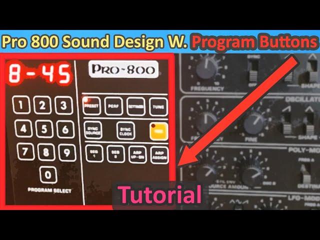 Behringer PRO-800 Tutorial: Buttons / Left Section / Hidden Functions - for Sound Design [In Depth]