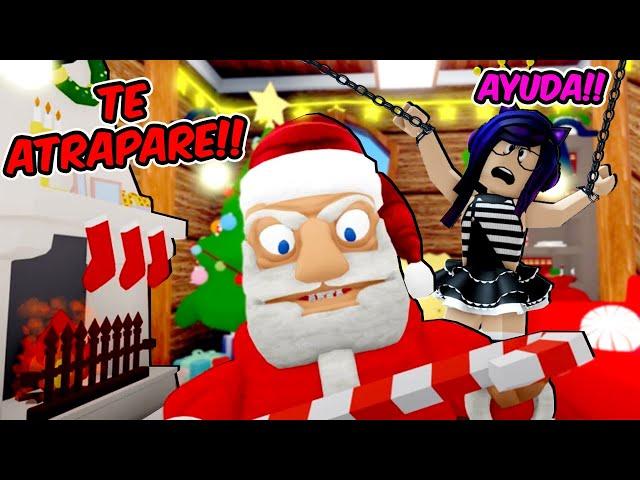 SANTA MALVADO ME TIENE SECUESTRADA en ROBLOX | Kori