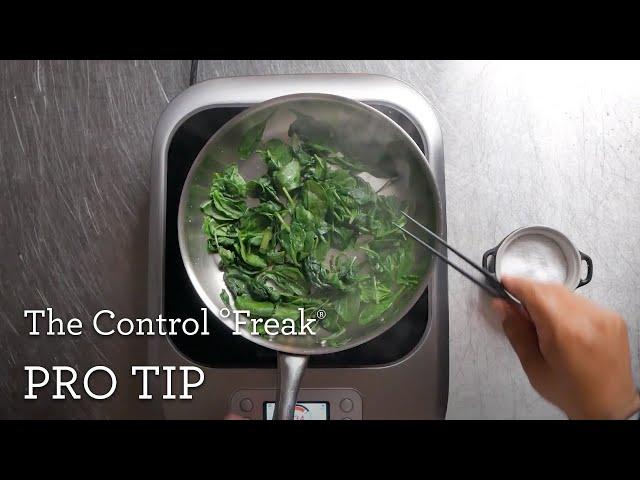 The Control ºFreak | Sautéed Spinach | Breville PolyScience