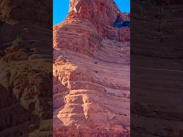 the white line trail in Sedona AZ