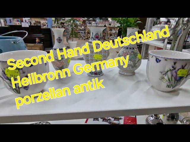 Second Hand Deutschland Heilbronn Germany porzellan antik Klamotten секонд-хенд Германия