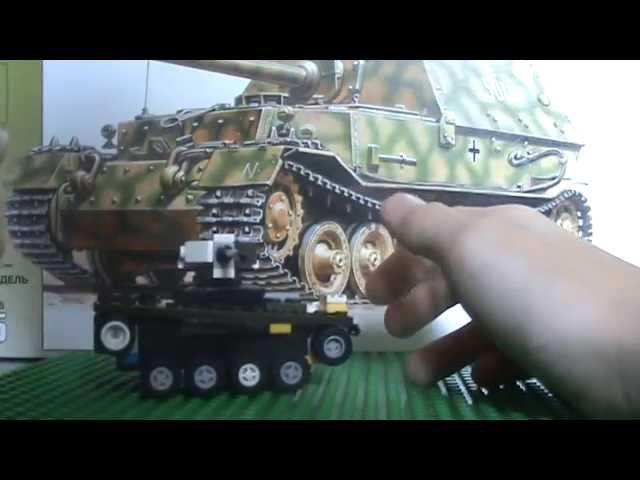 Lego World of Tanks #6 - Т-26 (tutorial) / лёгкий танк Т-26 из лего инструкция