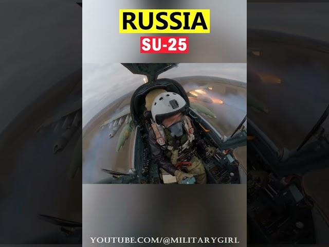 Aviation: USA vs RUSSIA (The Su-25s do not have good missiles like the A-10) #Shorts