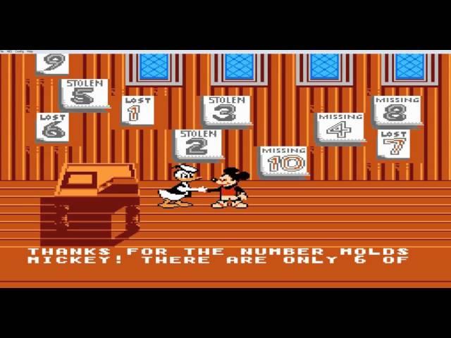 Mickey's Adventures in Numberland (NES/Dendy)Прохождение