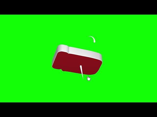 3D Like+Share+Subscribe Button Green Screen | No Copyright Animated Green Screen | Download Link 