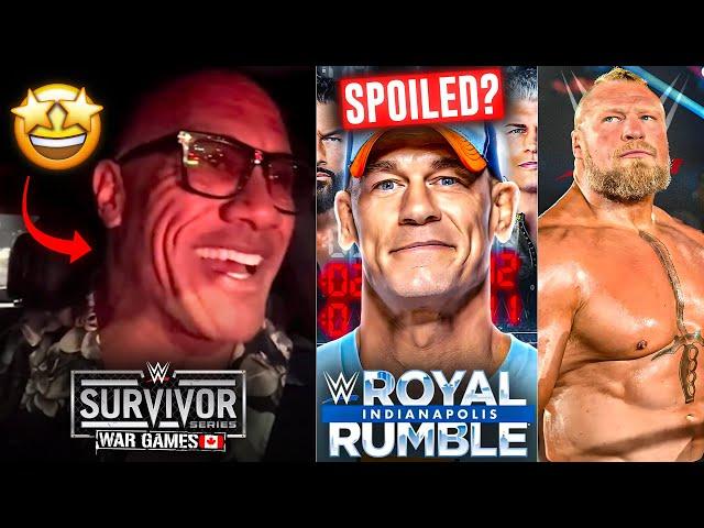 ALERT! The Rock Is READY For Survivor Series WarGames | Brock Lesnar POSITIVE, Cena Rumble | WWE