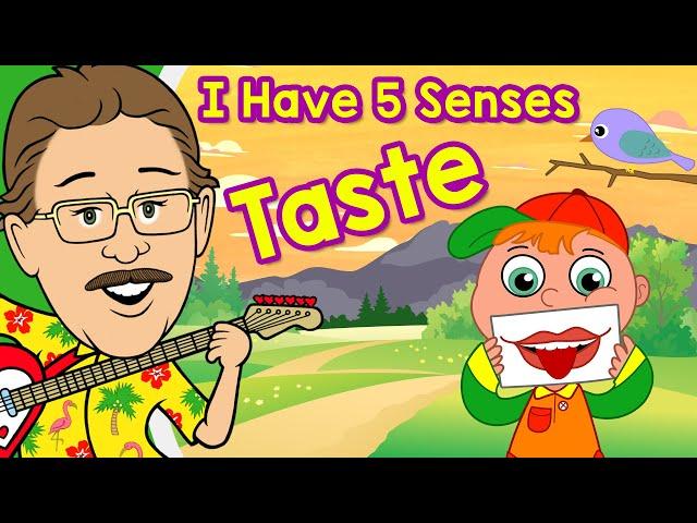 I Have 5 Senses | Taste | Jack Hartmann Sense of Taste