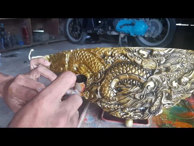 kebagian ngecat sangkar burung ukiran || LELEZ CUSTOM