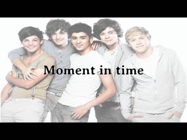 One Direction - Moments Lyrics And Pictures