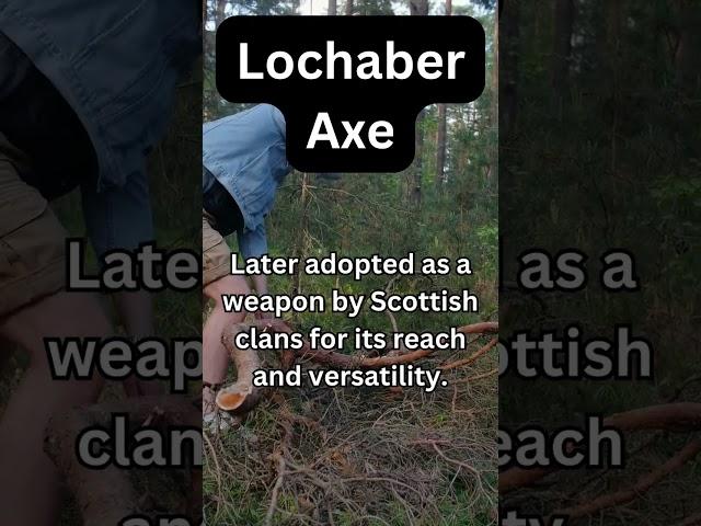 Axe Facts - Lochaber Axe #smallaxe #axethrowing #didyouknow #vintageaxe