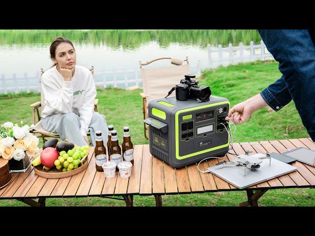 30s to Know about FOSSiBOT F2400 Portable Power Station | FOSSiBOT