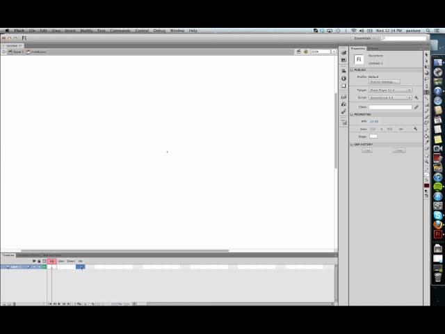 Flash CS6: Invisible Button