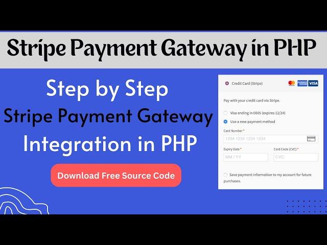 Stripe Payment Gateway Integration in PHP Step by Step | Stripe Payment Gateway Tutorial