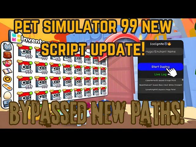 [RAWR] Pet Simulator 99 NEW SCRIPT! | BYPASSED NEW PATHS | AUTO RANK | HUGE DUPING & More!