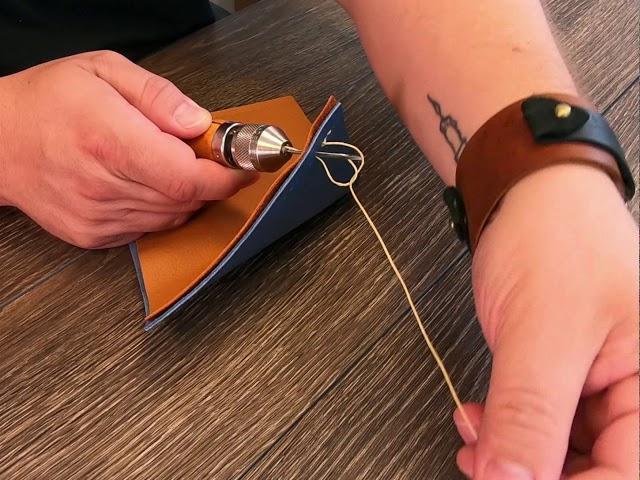 Using the Speedy Stitcher Sewing Awl