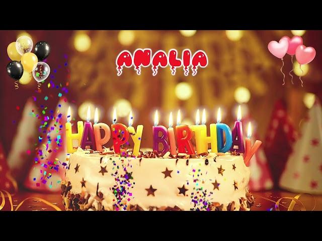 ANALIA Happy Birthday Song – Happy Birthday to You