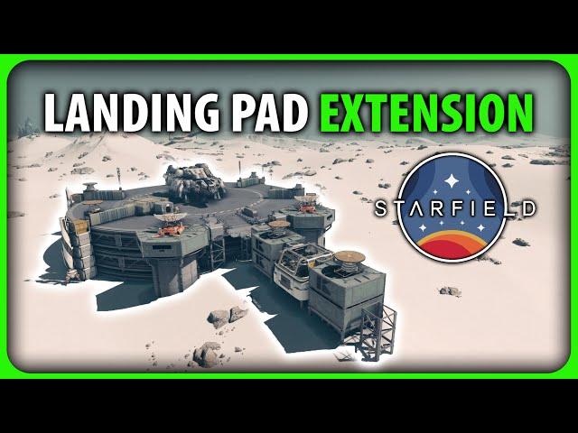 Starfield Outpost - Landing Pad Extension