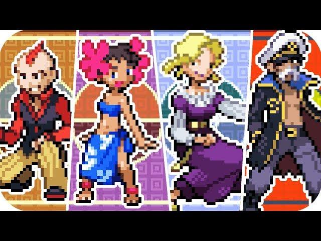 Pokémon Emerald - All Elite Four Battles (1080p60)