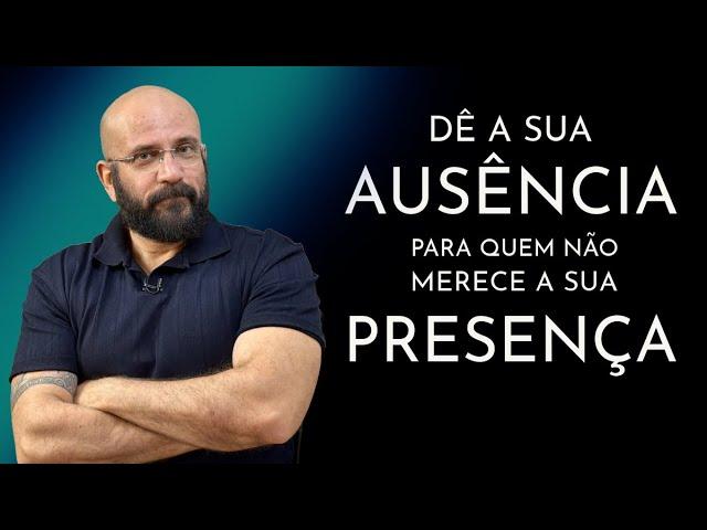 TEM GENTE QUE MERECE APENAS A SUA AUSÊNCIA | Marcos Lacerda