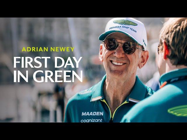 Adrian Newey's First Day in Green with Aston Martin Aramco at the 2025 Monaco Grand Prix