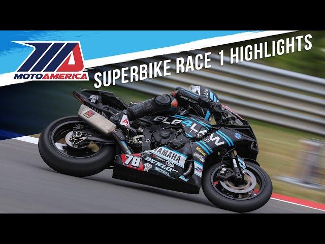 Steel Commander Superbike Race 1 at Ridge Motorsports Park 2024 - HIGHLIGHTS | MotoAmerica