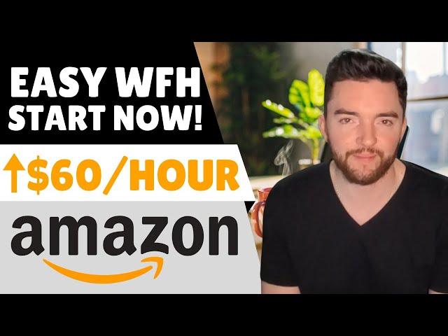 5 Easiest Remote Jobs Hiring Now at ⬆️$60/Hour | Amazon & More