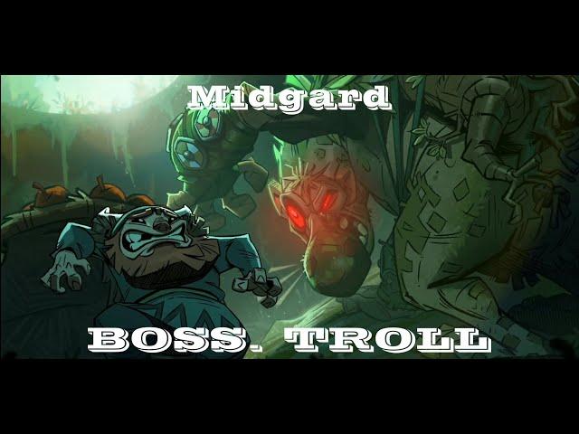 Oddmar: Midgard - Boss - Troll. Walkthrough (Android/ IOS games)