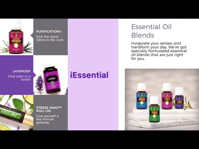 Discover iEssential specially formulated oil blends just right for you.  Go to: www.imassage.vip