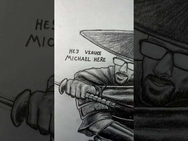 Vsauce Using 0.0002% Of His Power #my #art #drawing