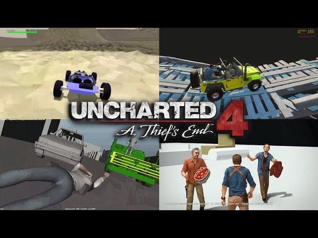 Uncharted 4: Development Videos Compilation