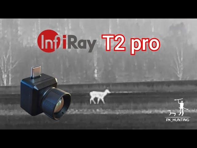 Testar InfiRay T2 pro. Termisk spotter.