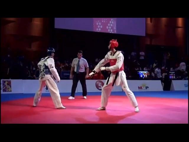 M-58kg (208). Ranjan Shrestha NEP - Zhao Shuai CHN