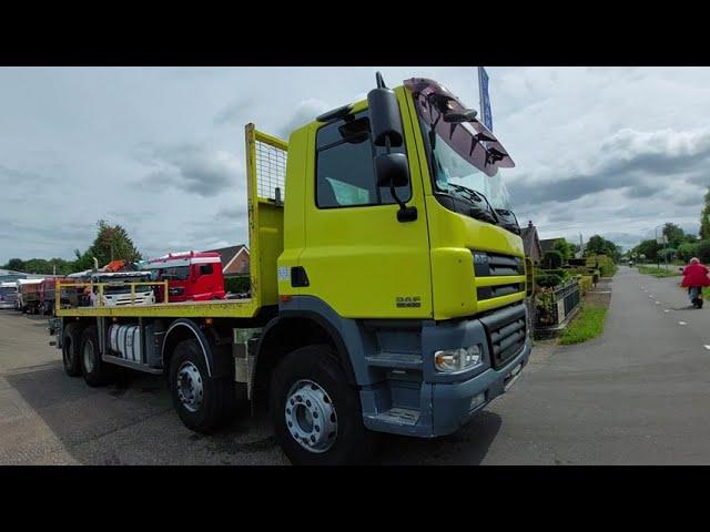 DAF 85CF 430 8x4 FULL STEEL SPRING Nice truck!!