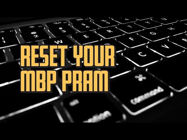 MacBook Pro PRAM Reset