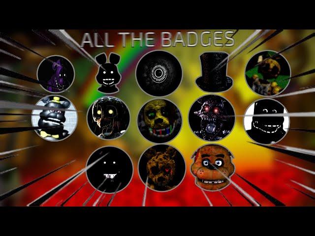 How to Get All 13 Badges in FNaF: Final Hours 2. [RP] | Roblox