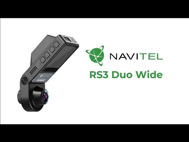 Navitel - Dashcam R3 Duo Wide