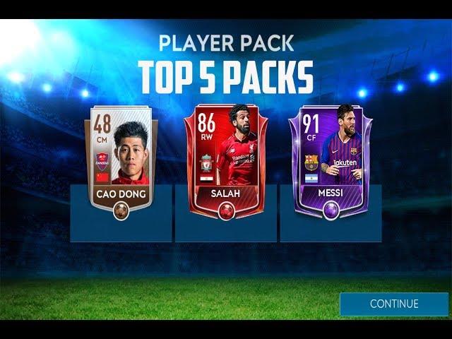 TOP 5 BEST VLAD KAPUSTA'S PACKS ON FIFA MOBILE