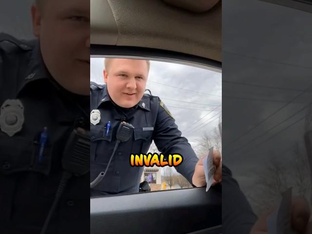 Woman Gets Pulled Over, Discovers Cop is Her Brother!  #shorts